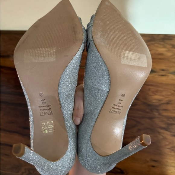 SCHUTZ Meisho Glam Glitter Pumps size 8 - Picture 15 of 16